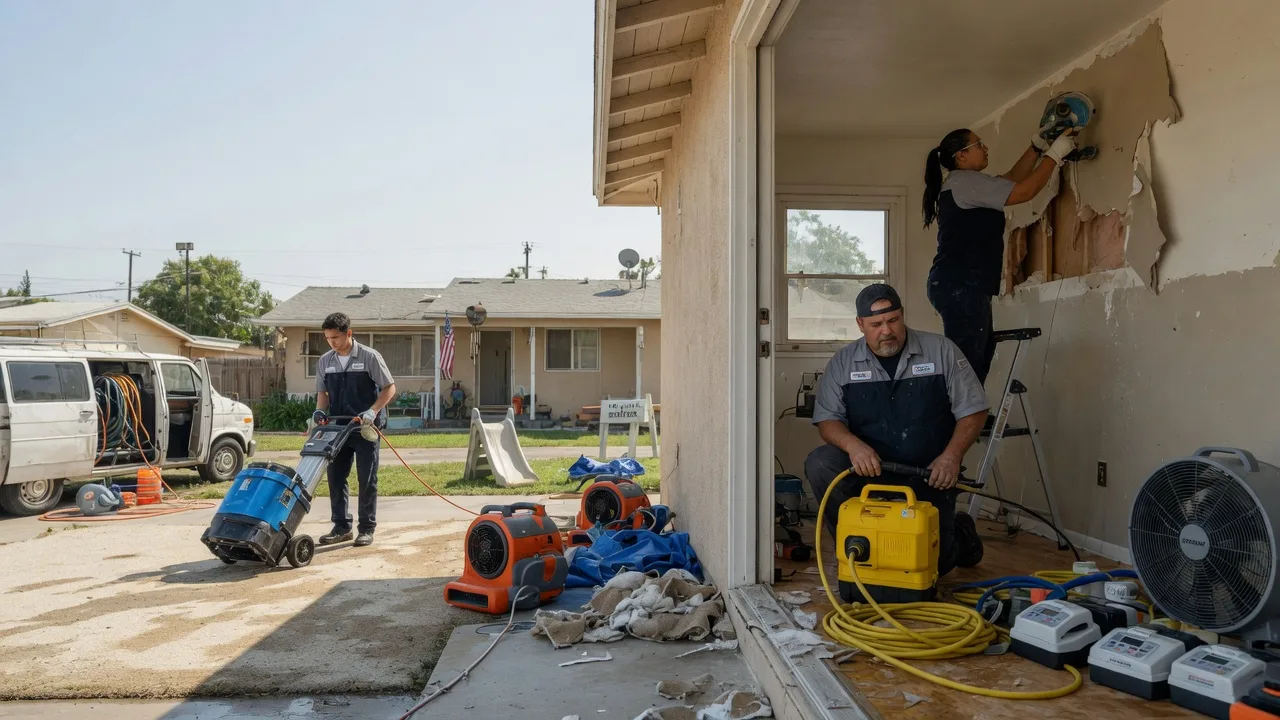 Water Damage Restoration in Hollister, OK near me